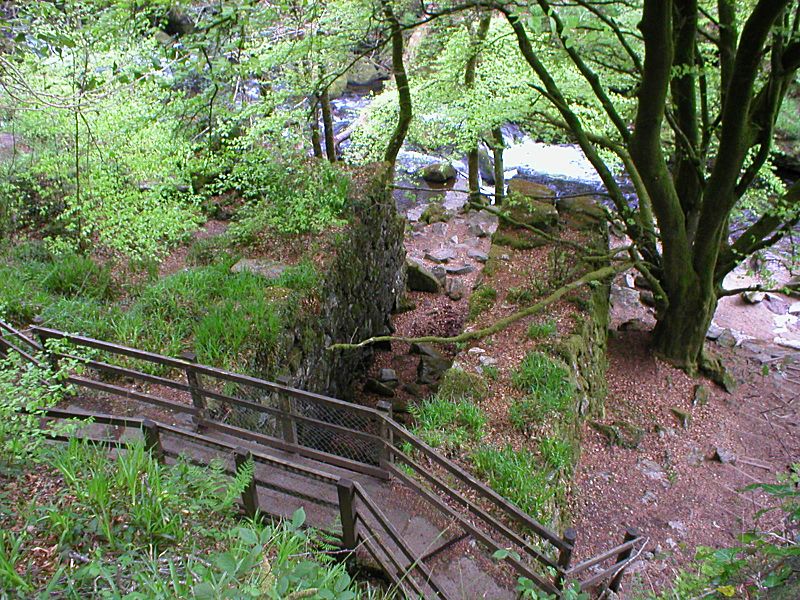 Golitha Falls Wheel Pit