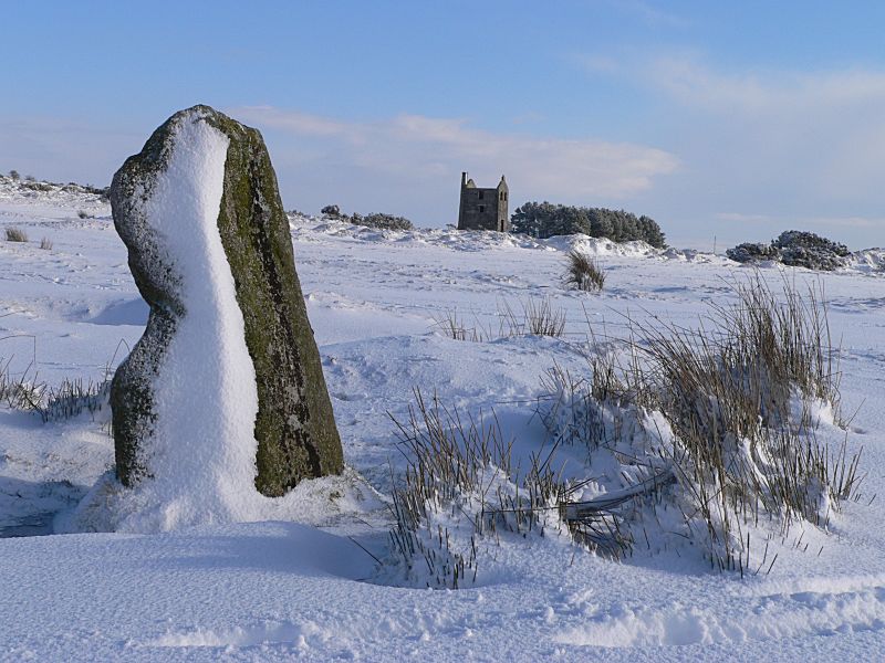 Lone Hurler in the Snow