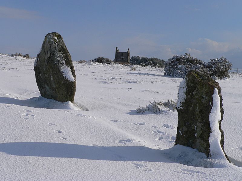 Hurlers in the Snow