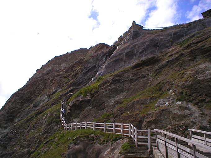 Tintagel Castle Steps