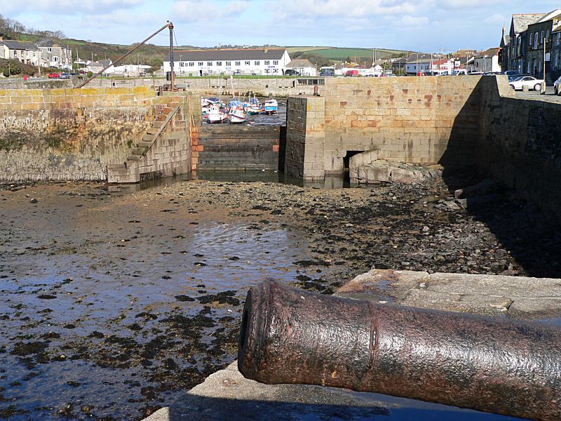 Porthleven Harbour Storm Barrier