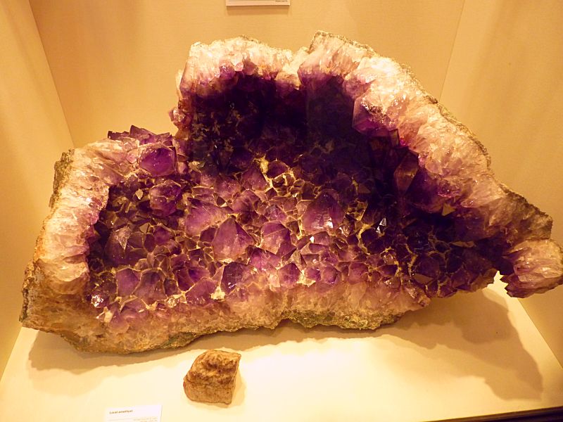 Geevor Mine Amethyst Nodule