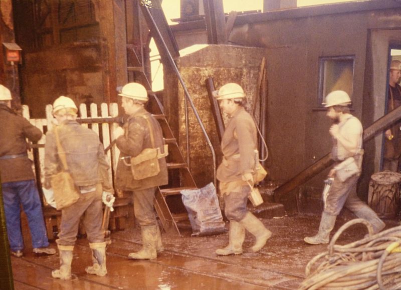 Geevor Mine Miners