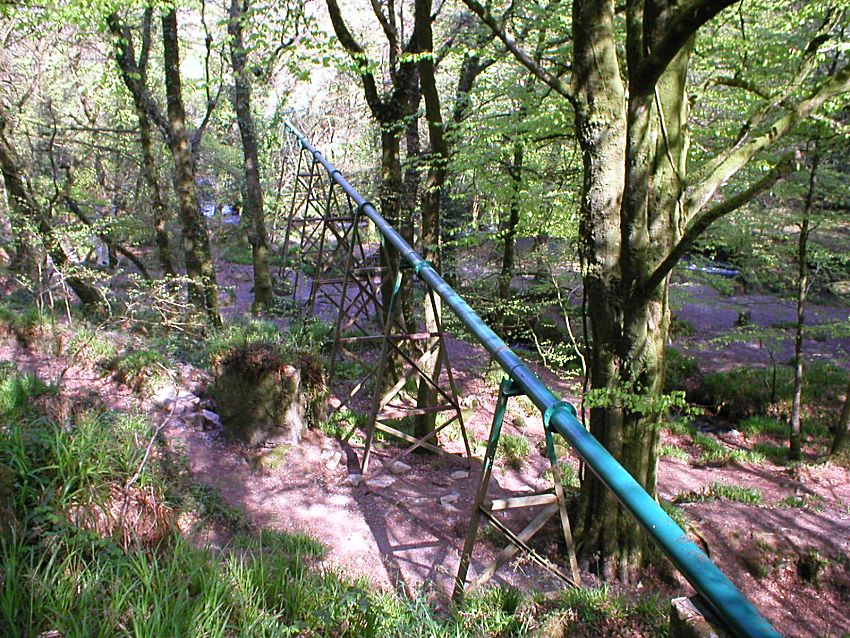 China Clay Pipe at Golitha Falls