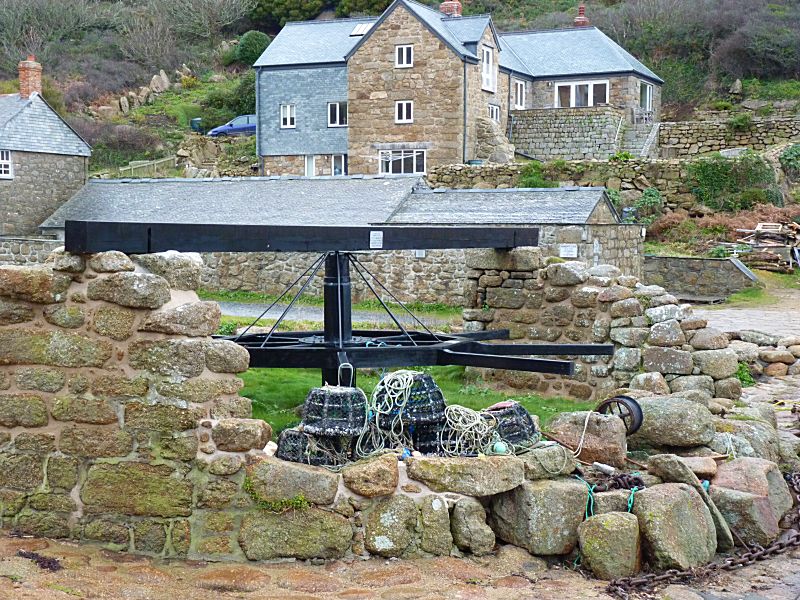 Penberth Cove Whim Capstan