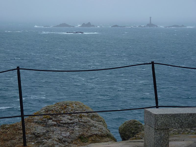 Sennen Cove Longships from Lookout