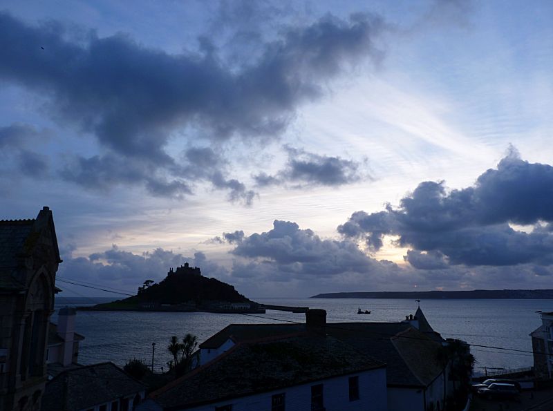 St Michael's Mount December Sunset