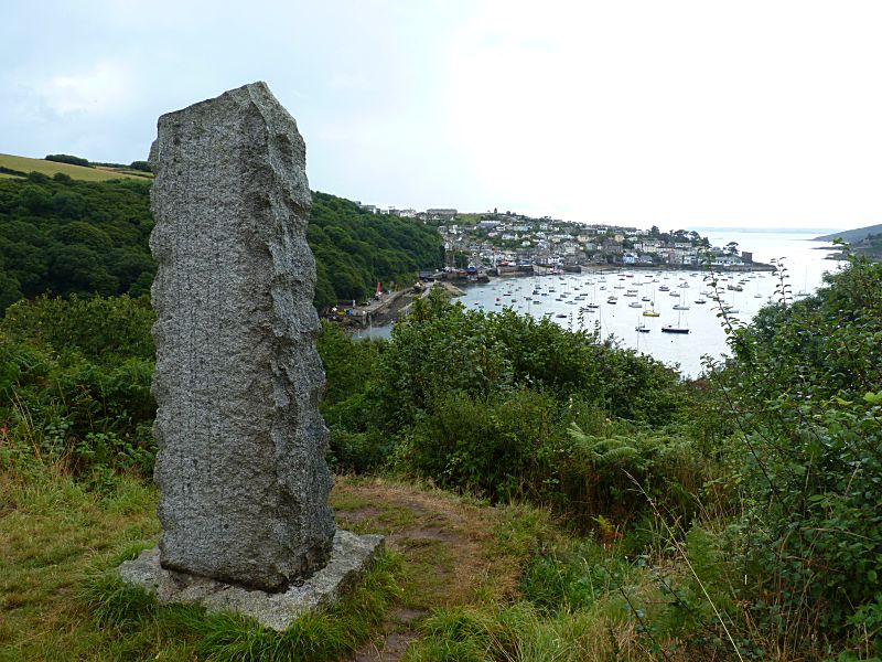 Fowey Harbour Q Memorial