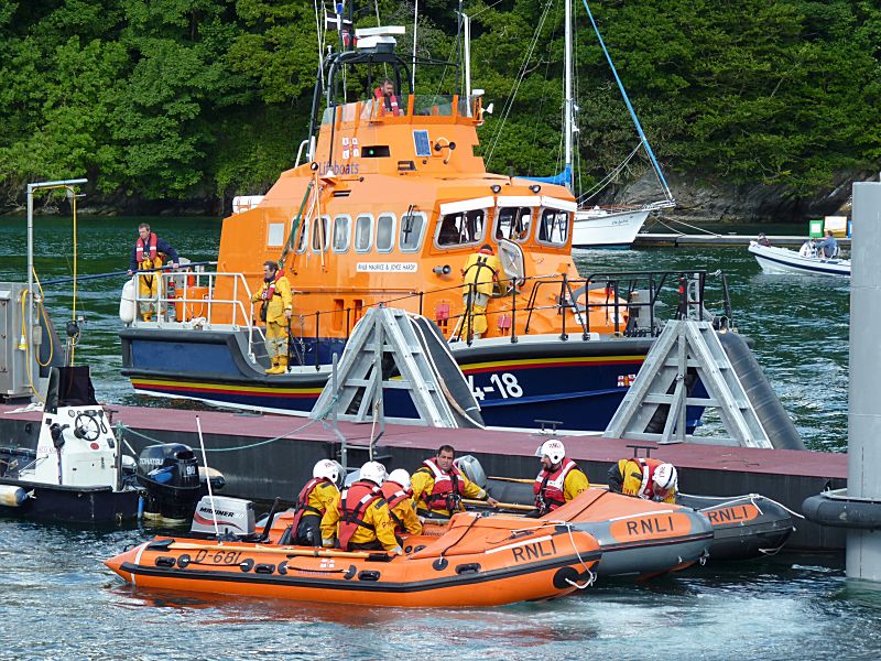 Fowey Lifeboats and Training Boats