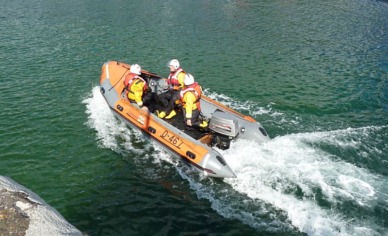 Fowey Lifeboat Training Boat