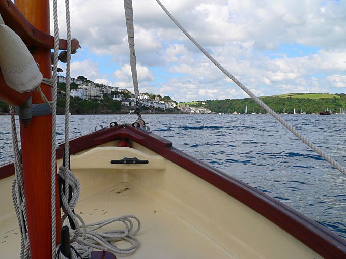 Fowey by boat