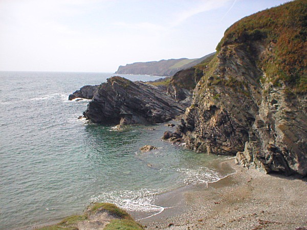 Lansallos Cove Coast