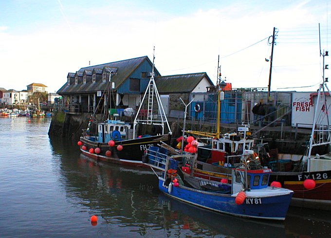 Mevagissey Harbour Fish Quay