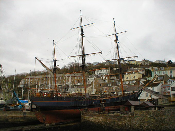 Polruan Square Rig Ship Repair