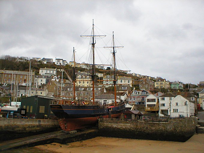 Polruan Square Rig Ship Repair