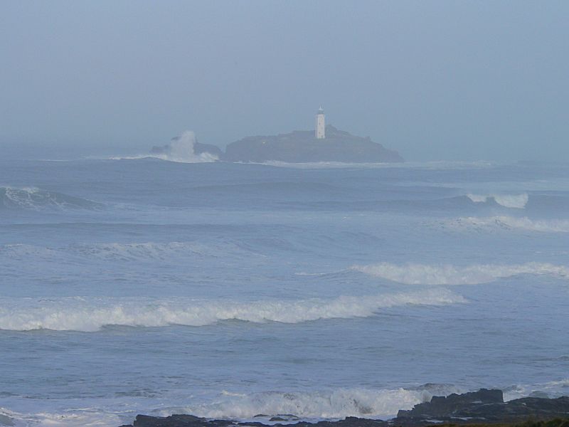 Breaking Seas Godrevy