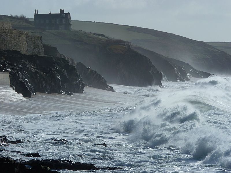 Breaking Seas Porthleven