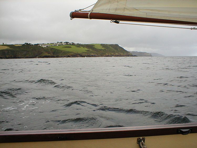 Clovelly Picarooner Winnow at Sea